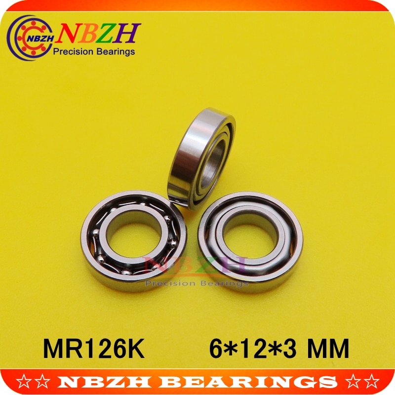 NBZH   ǰ ̴Ͼó  MR126 L-1260 OPEN 6*12*3 MM Rc    SMR126 MR126K SUS440C